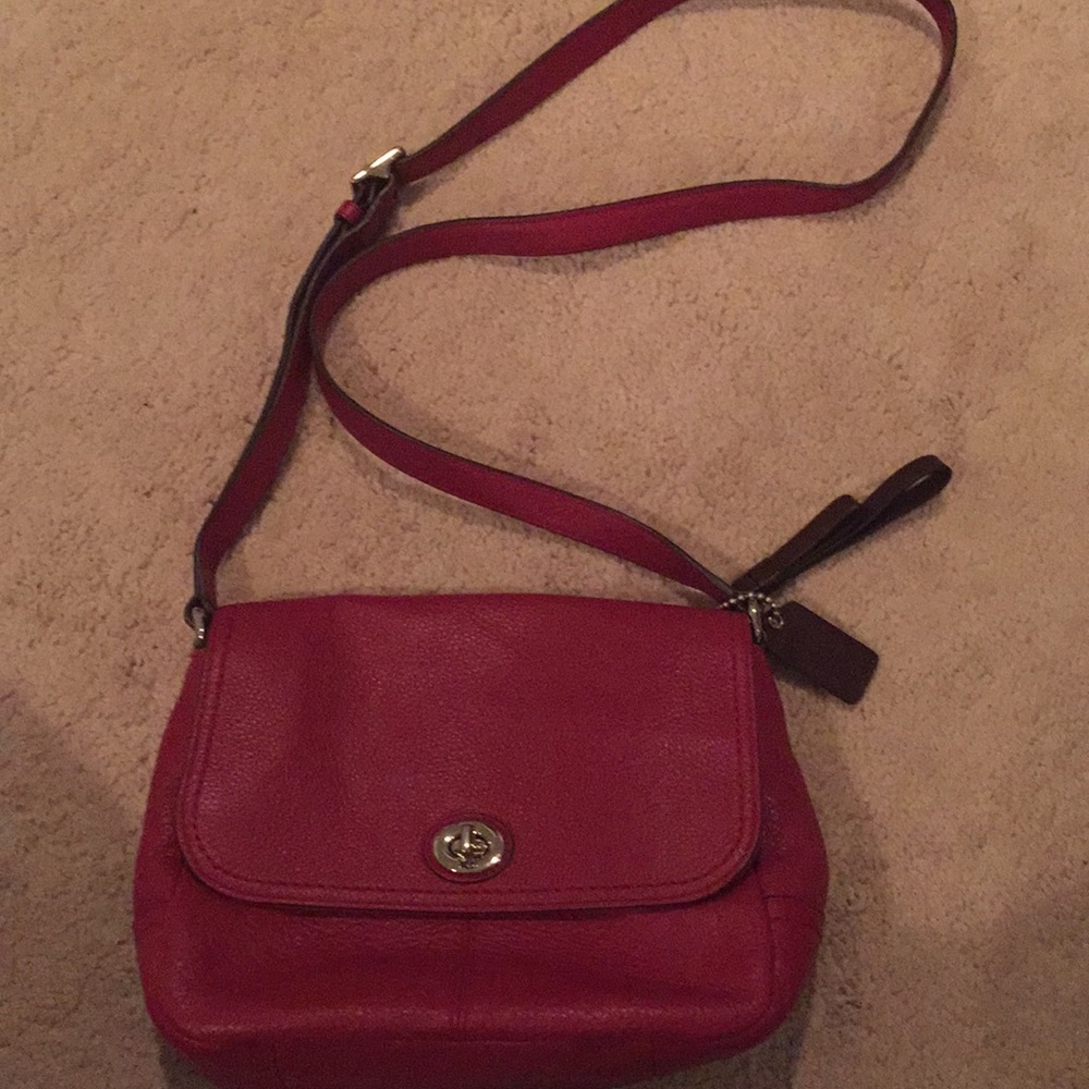 Coach cross body purse